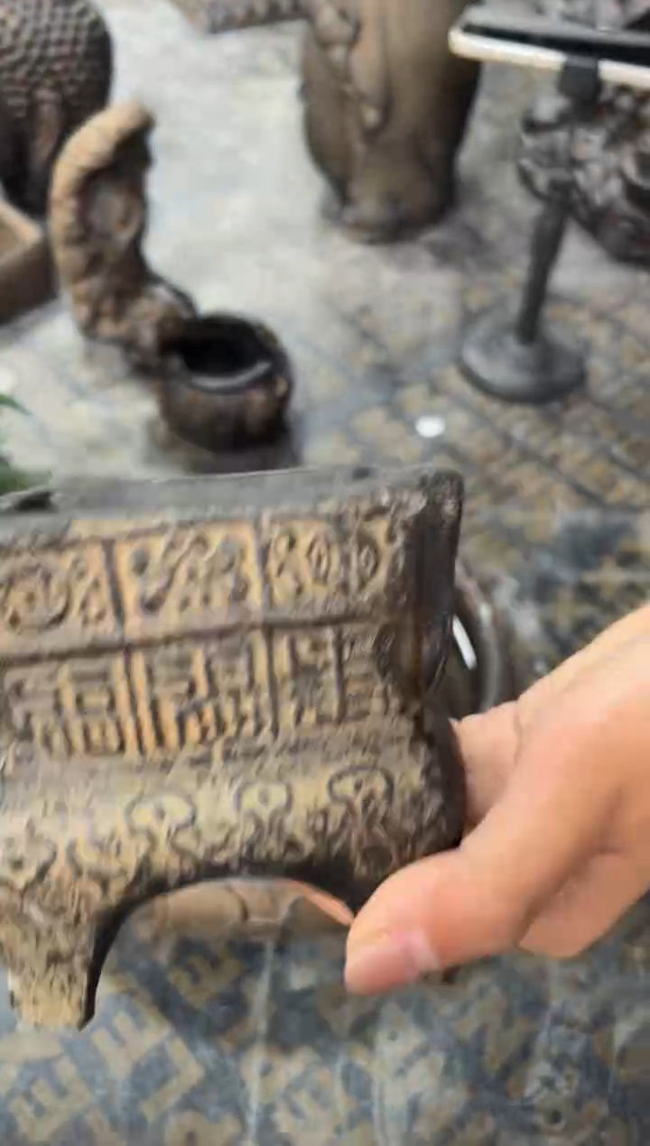 陶土【火山泥】香炉