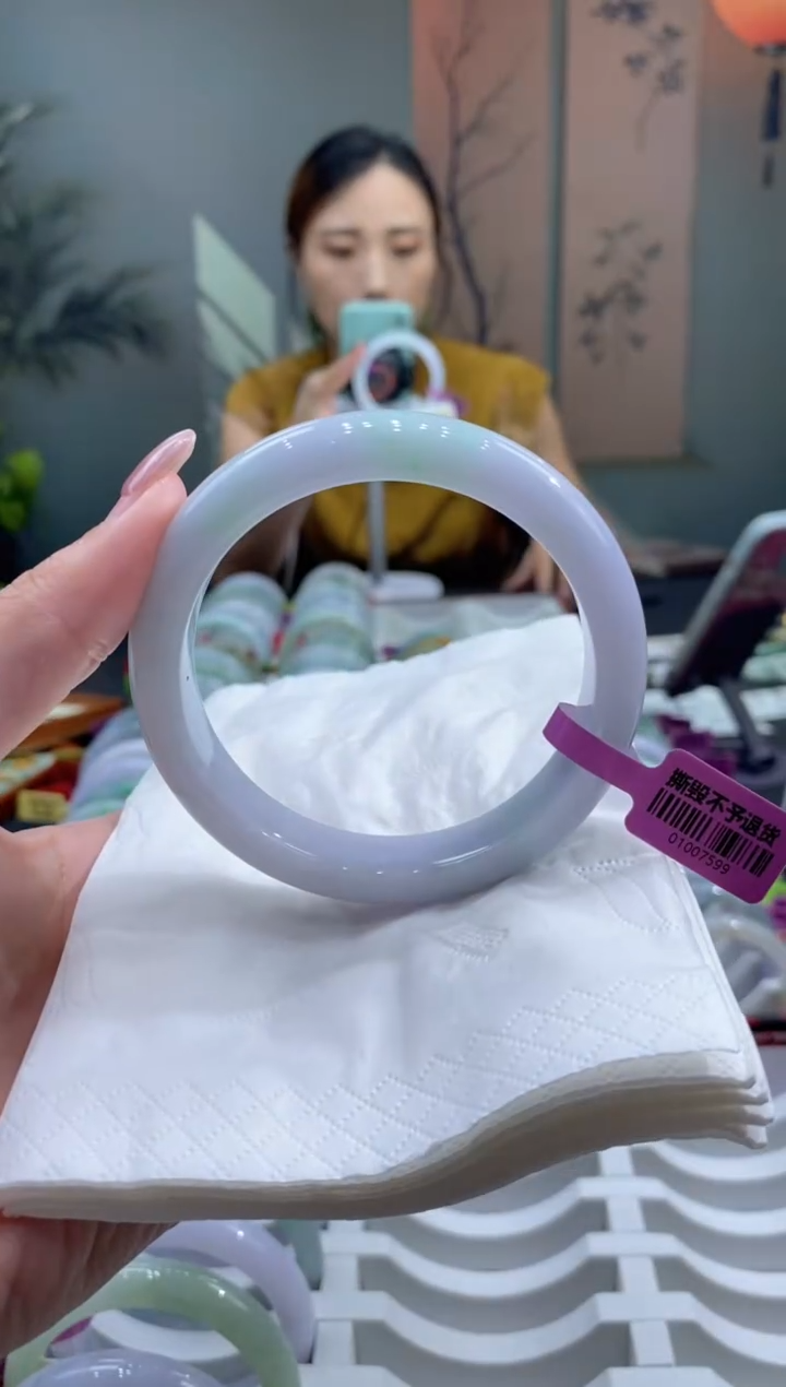 未镶嵌手镯翡翠00086509