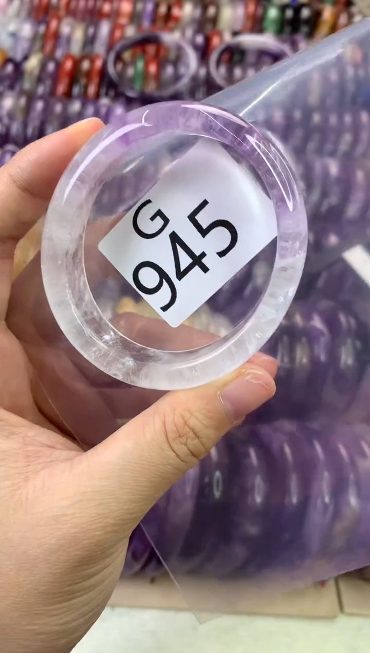【闪购商品】水晶水晶手镯G未镶嵌945-54