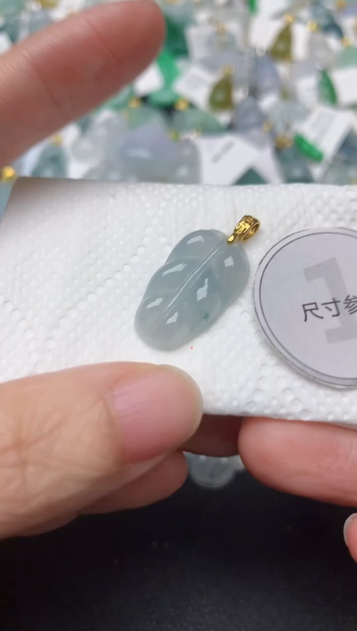 颈饰未镶嵌翡翠天然缅甸A货翡翠