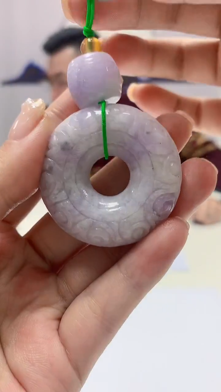 【闪购商品】定制翡翠未镶嵌5152ms-毛货37扣子