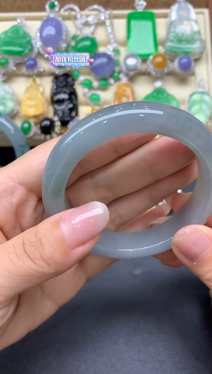 【闪购商品】翡翠手镯未镶嵌407-中国好珍宝