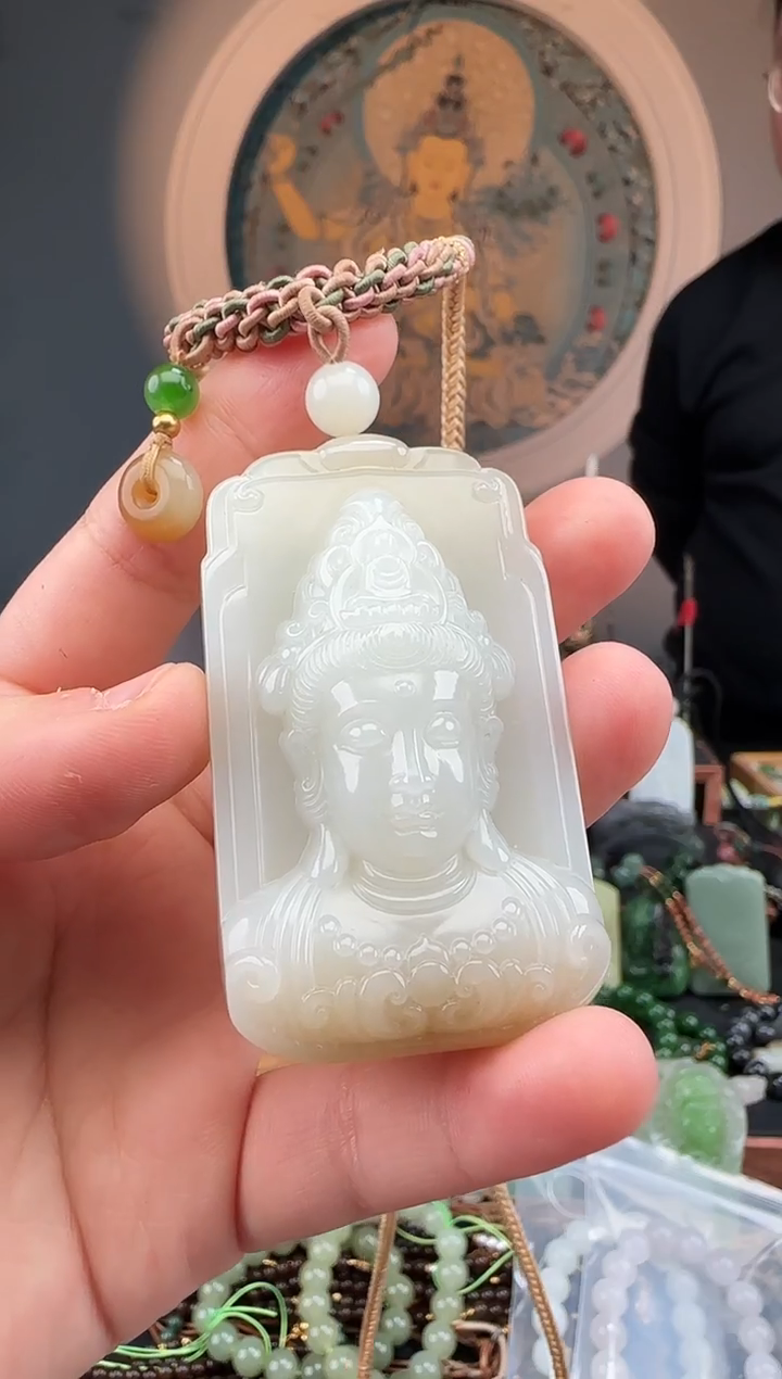 颈饰未镶嵌和田玉和田玉