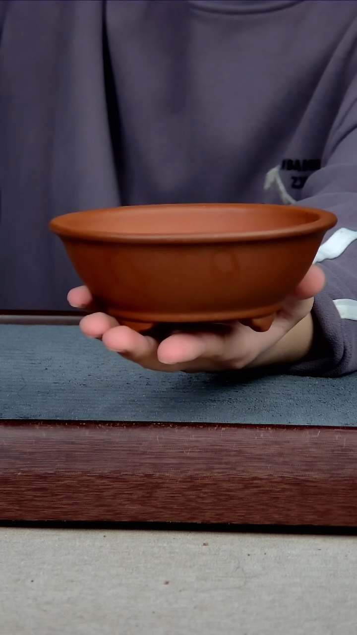 紫砂花盆13*4.5内径尺寸