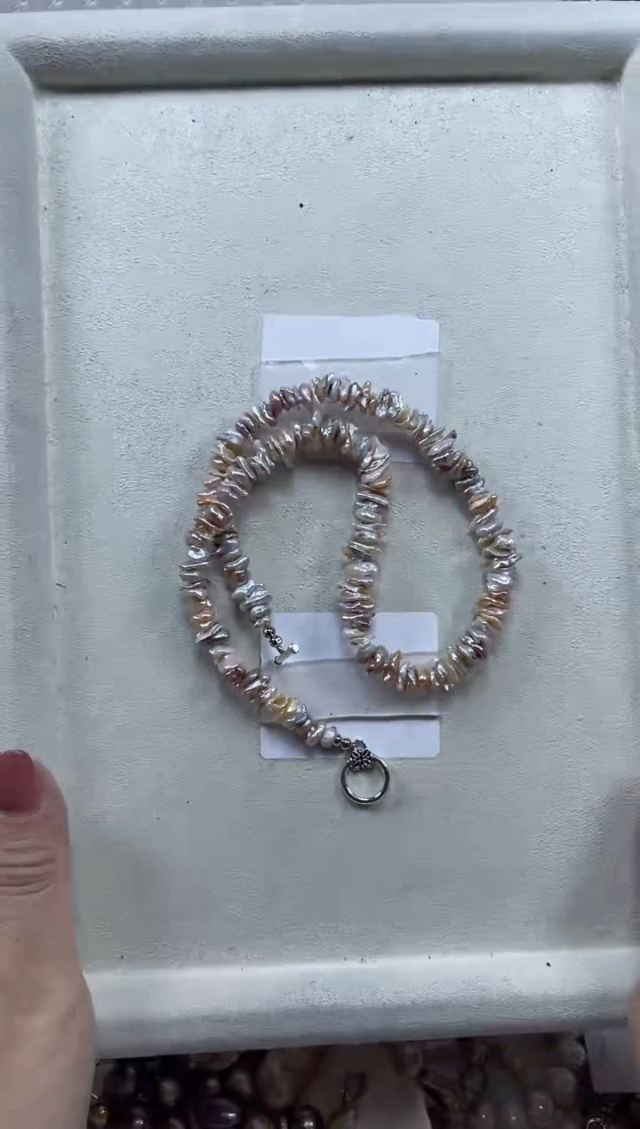 【闪购商品】淡水珍珠项链未镶嵌【纯恬珍珠】