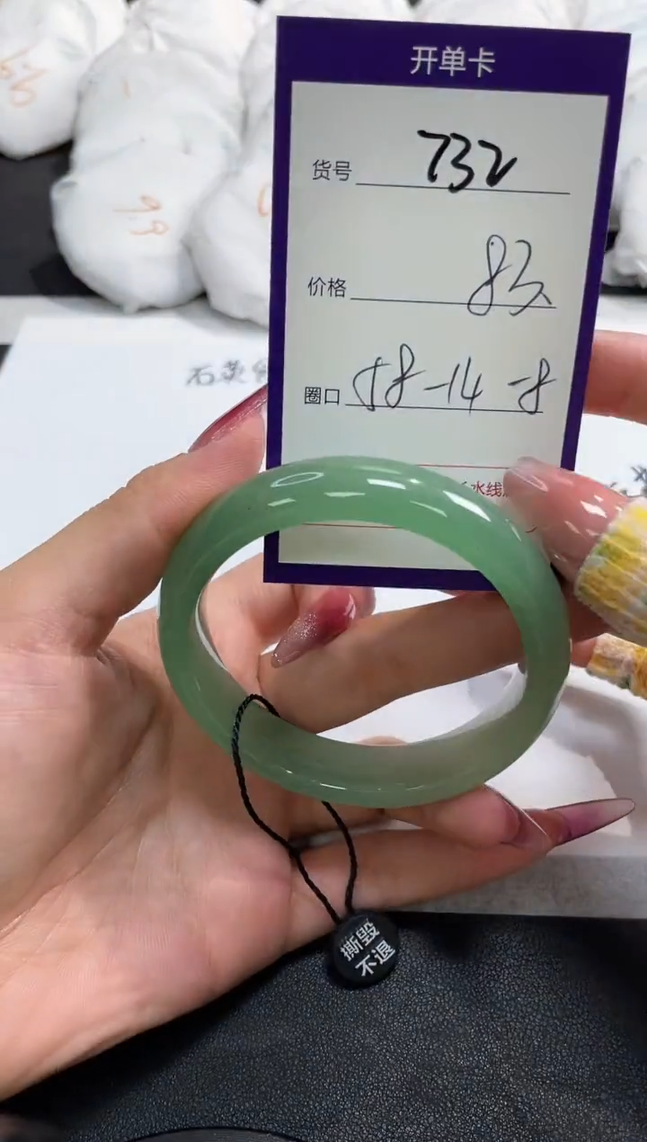 【闪购商品】石英质玉手镯未镶嵌732