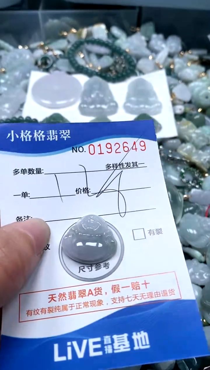 【闪购商品】翡翠颈饰未镶嵌闪购商品0192649