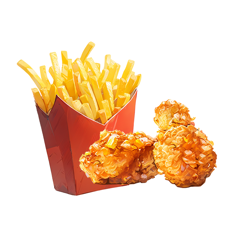  麦/当当 鸡翅+中薯或麦乐鸡5块【 短信接收兑换券】未使用可随时退