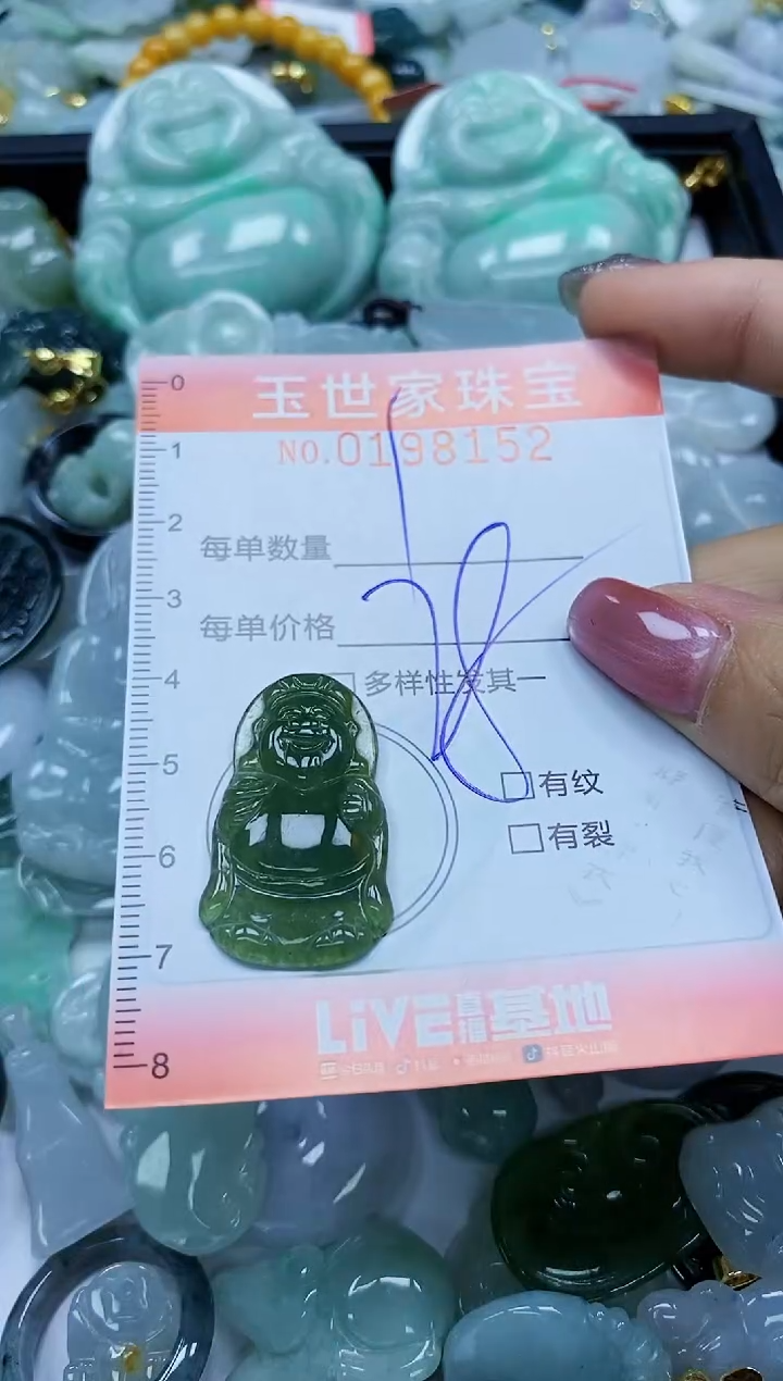 【闪购商品】翡翠颈饰未镶嵌闪购0198152