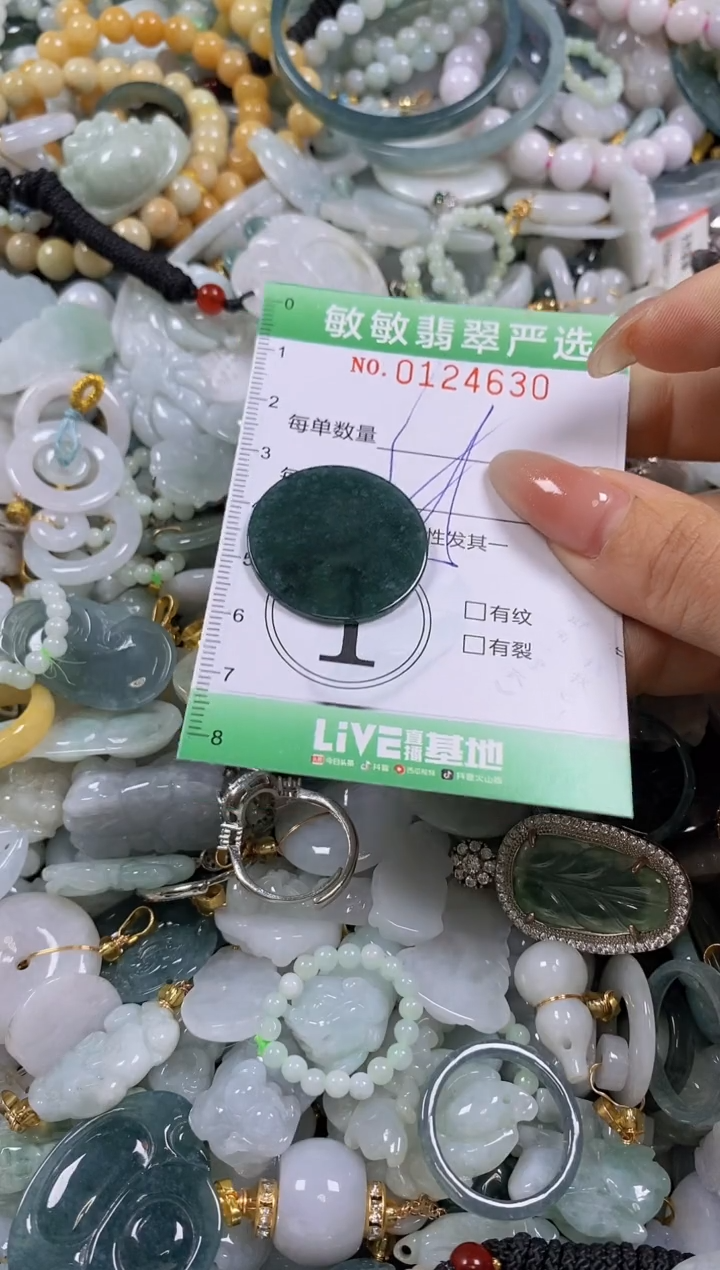 【闪购商品】翡翠颈饰未镶嵌闪购0124630