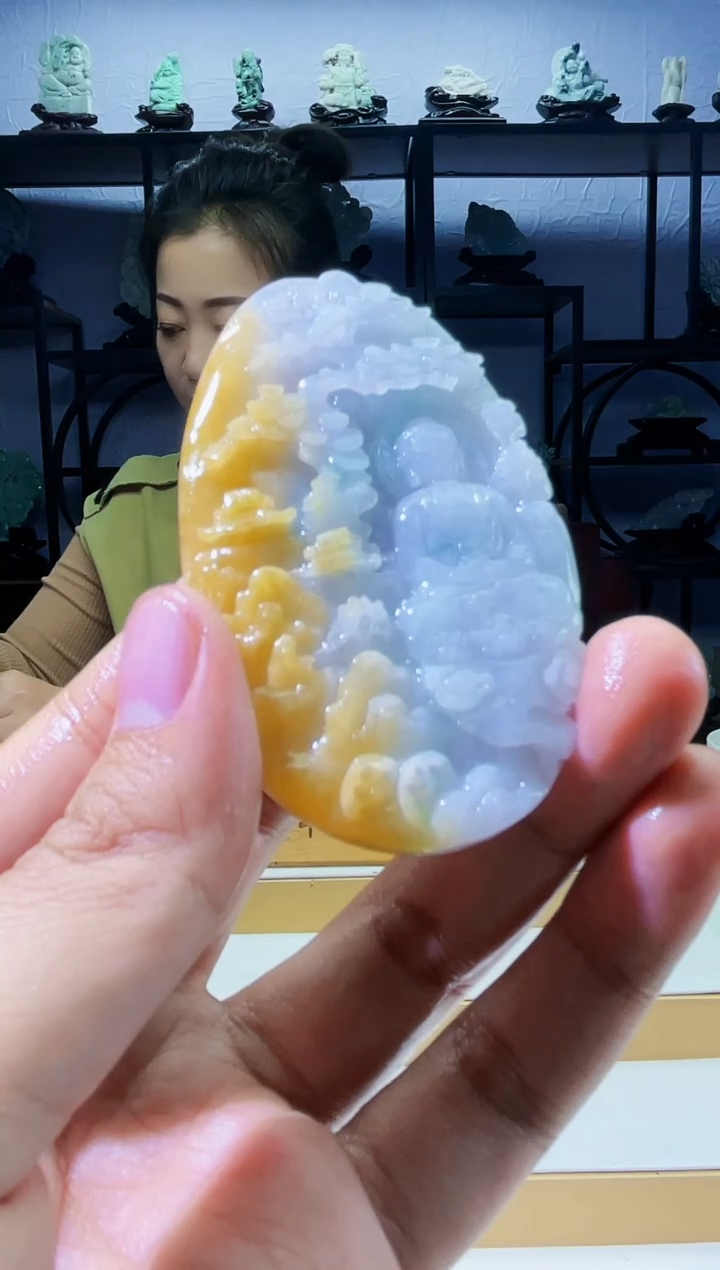 【闪购商品】定制翡翠未镶嵌毛货01120077