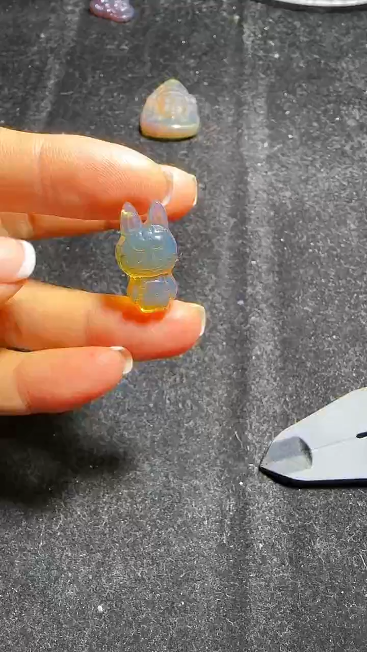 琥珀颈饰未镶嵌07