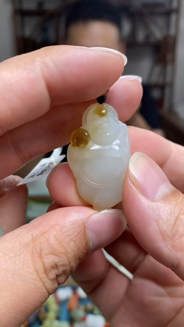 和田玉未镶嵌颈饰88