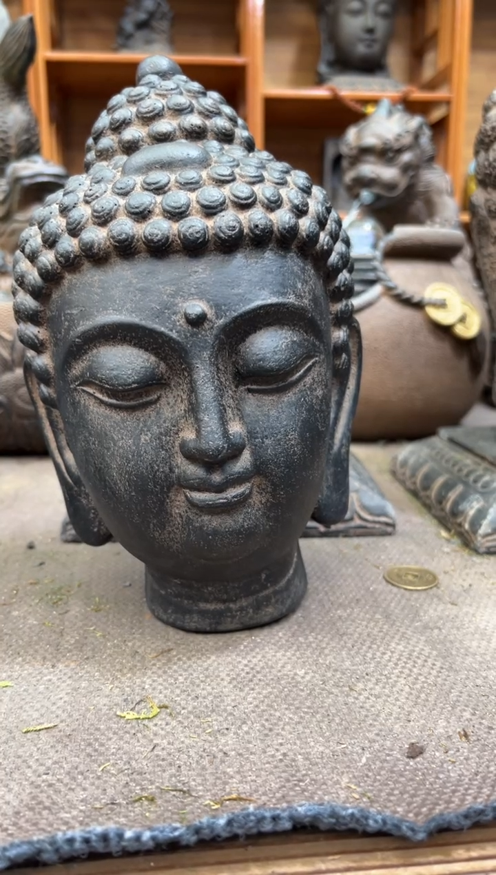 陶土【火山泥】 小佛首