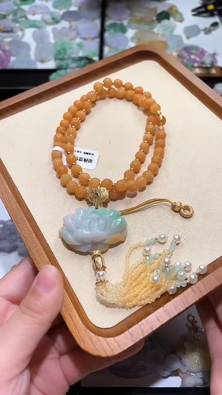 【闪购商品】翡翠颈饰未镶嵌吊坠