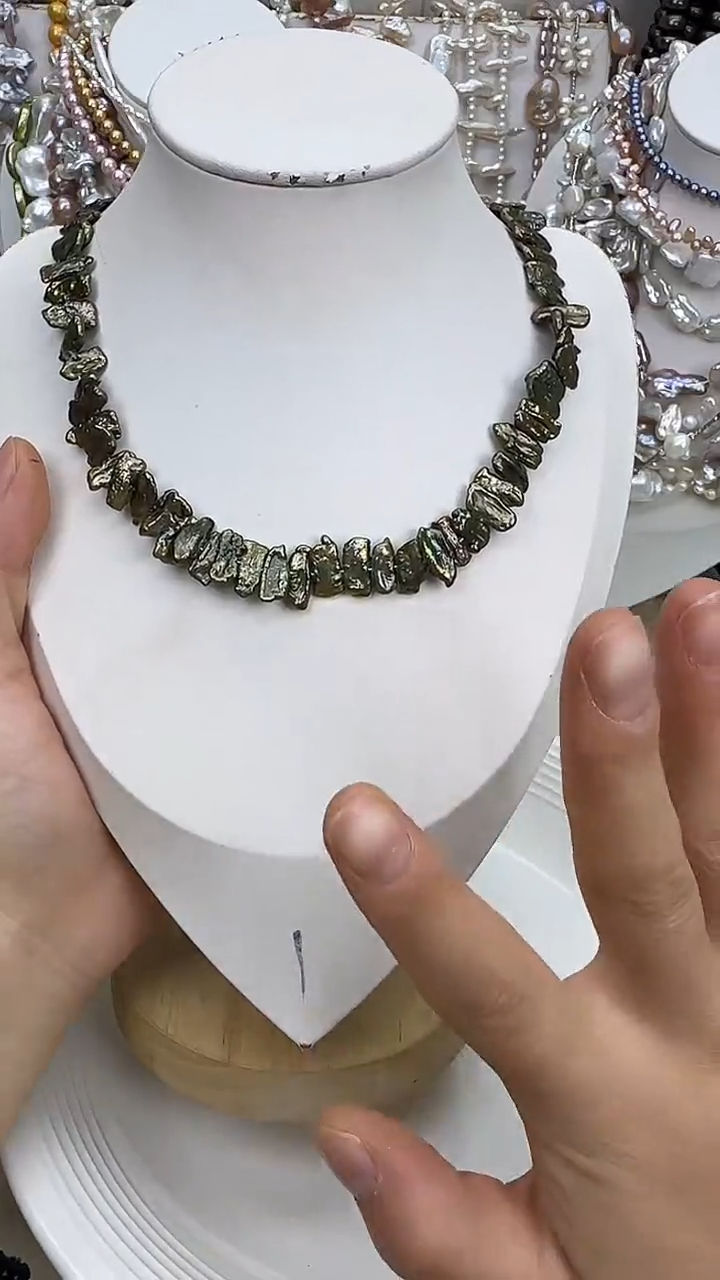 颈饰未镶嵌淡水珍珠1