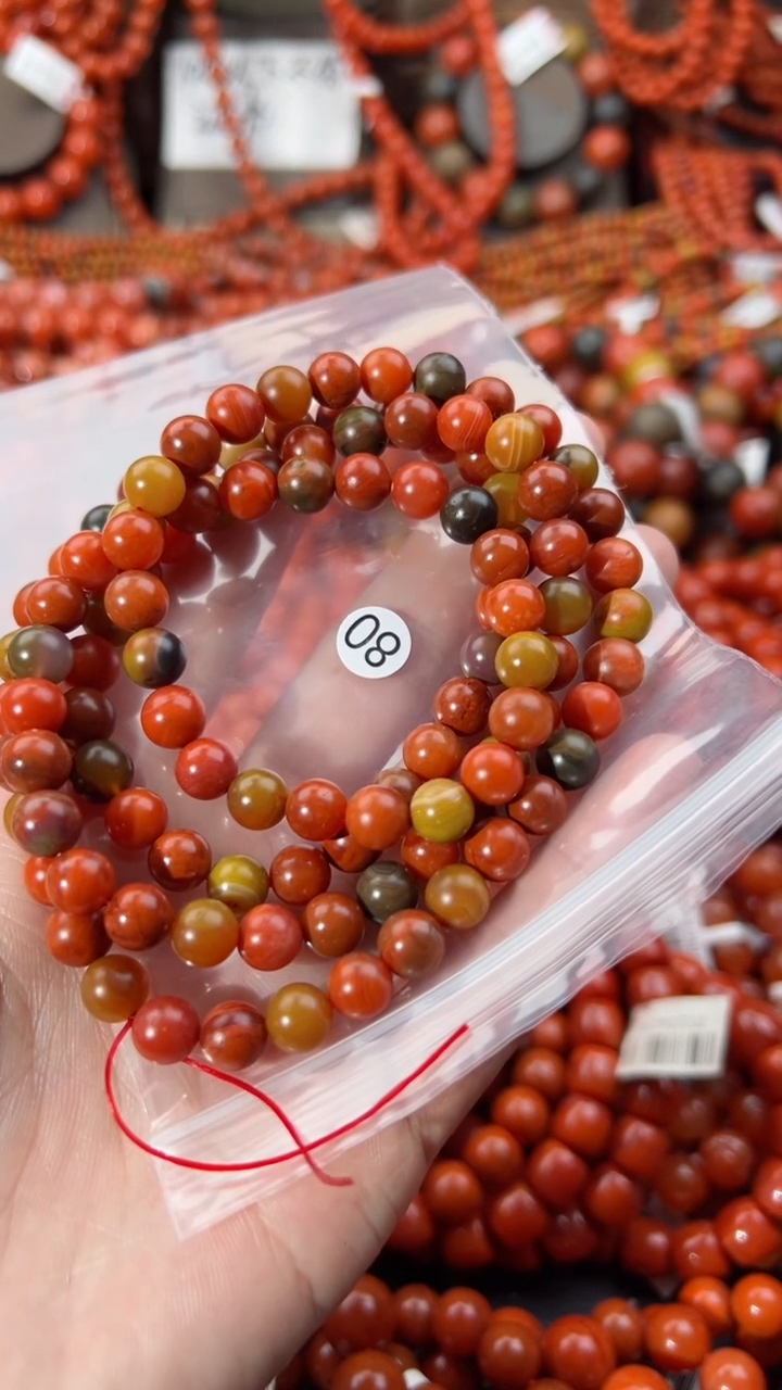 【闪购商品】南红玛瑙手串未镶嵌7