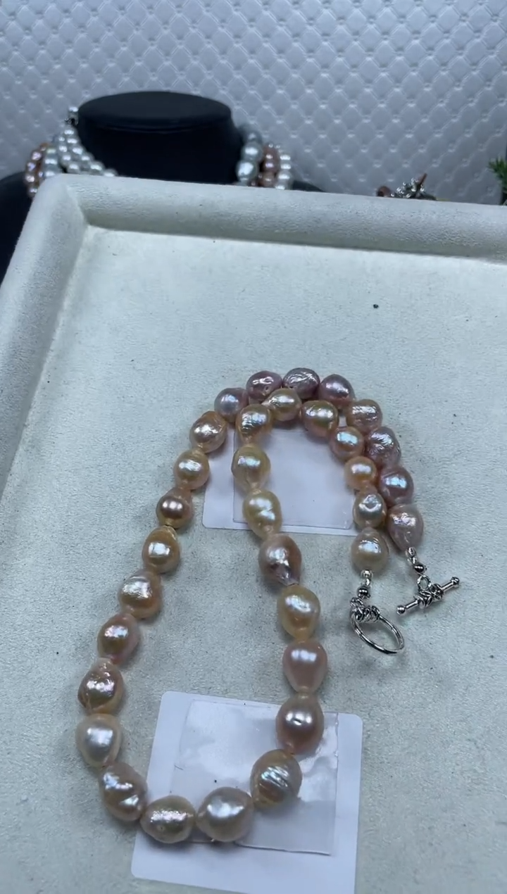 【闪购商品】淡水珍珠项链未镶嵌【纯恬珍珠】