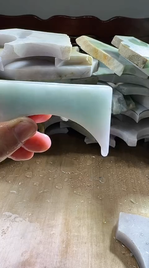 裸石翡翠缅甸翡翠A货花122