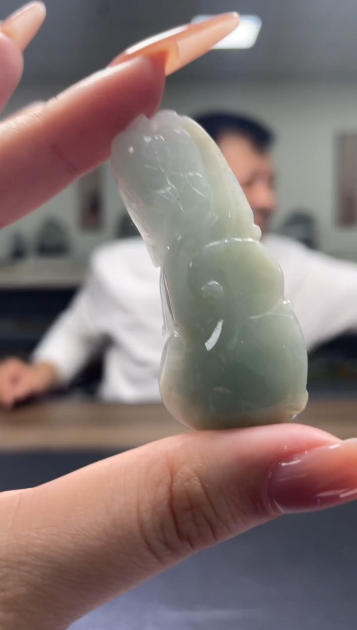 颈饰未镶嵌翡翠天然A货翡翠随机发一件18