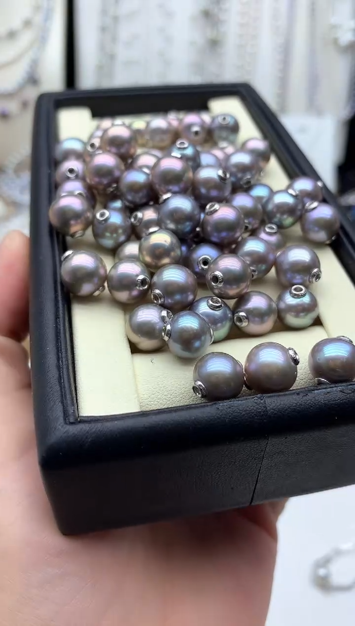 吊坠(不含链)银S925镶嵌淡水珍珠多样性发其一