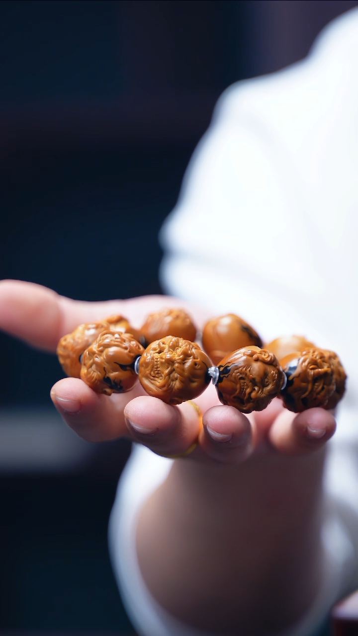 【闪购商品】橄榄核手串/手链双生造物【恶僧】