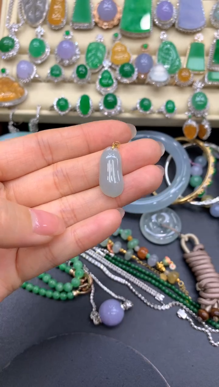 【闪购商品】翡翠颈饰18K金镶嵌172-中国好珍宝