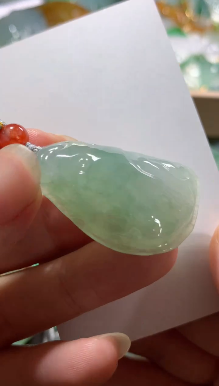 翡翠未镶嵌吊坠(不含链)吊坠