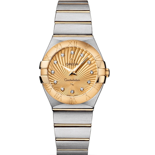 99新 Omega/欧米茄 老佛爷/欧米茄星座/自动/单表/27mm