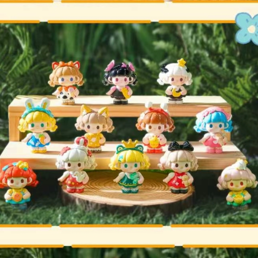 【拆盒】titi和他的朋友迷你盲盒公仔手办摆件女孩礼物