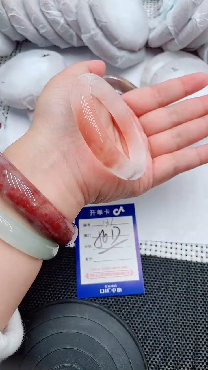 未镶嵌手镯石英质玉131-56-57