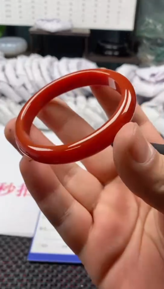 【闪购商品】玛瑙/玉髓手镯未镶嵌163-54多样性发货看清圈口下单