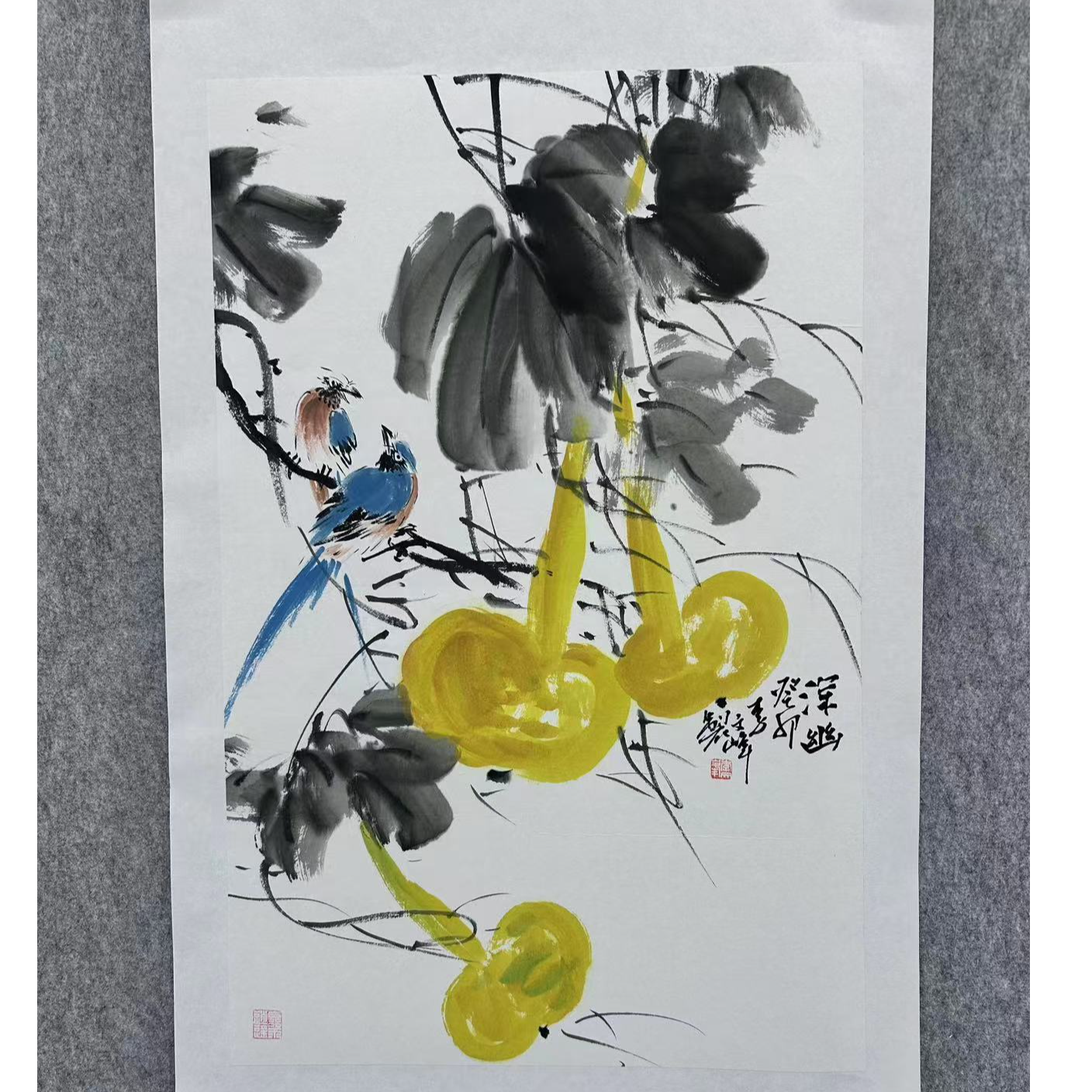 四尺三开-深幽-李老师作品