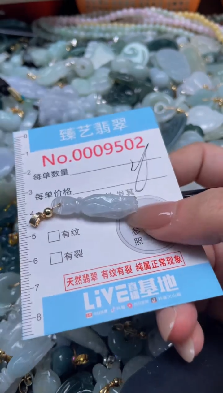 颈饰未镶嵌翡翠9502