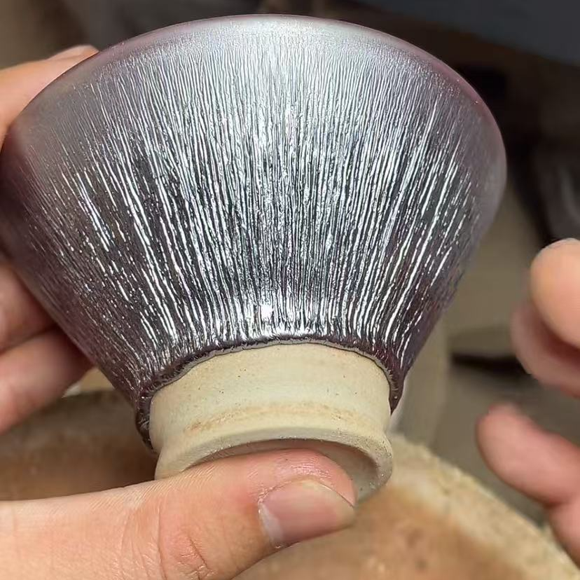 名家胡金花建盏（带证书礼盒）7