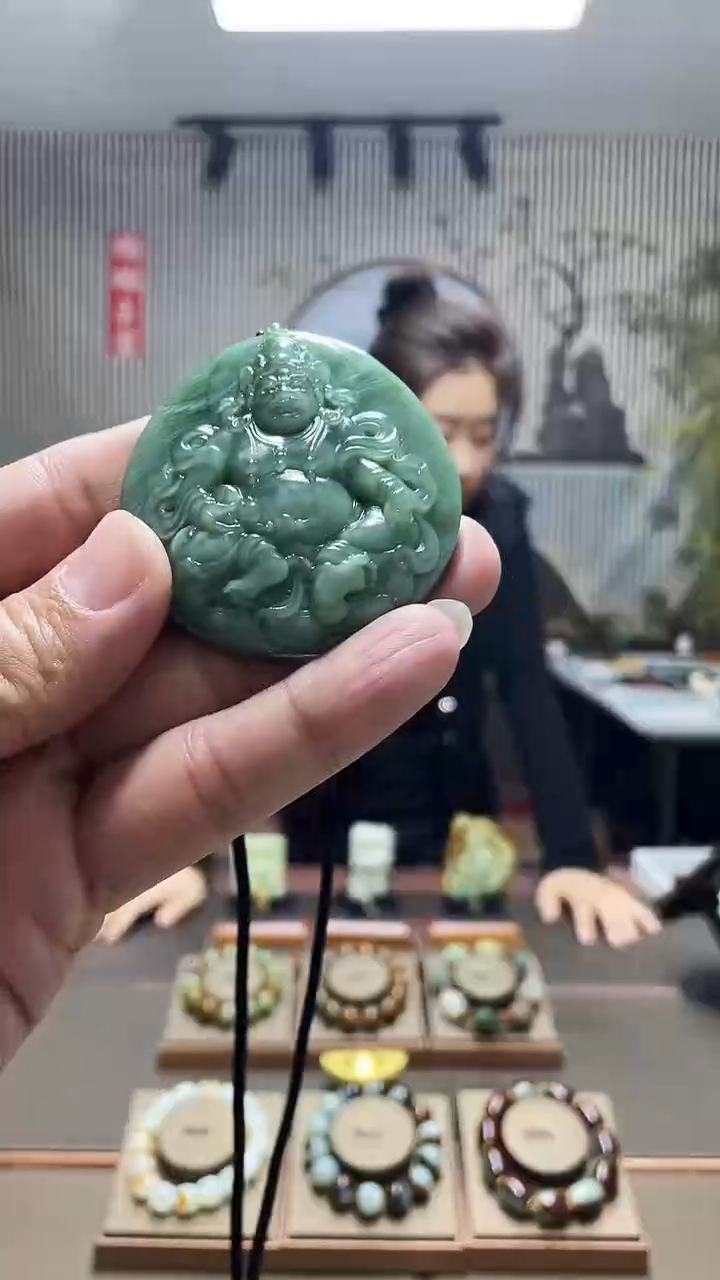 【闪购商品】和田玉挂件未镶嵌财神