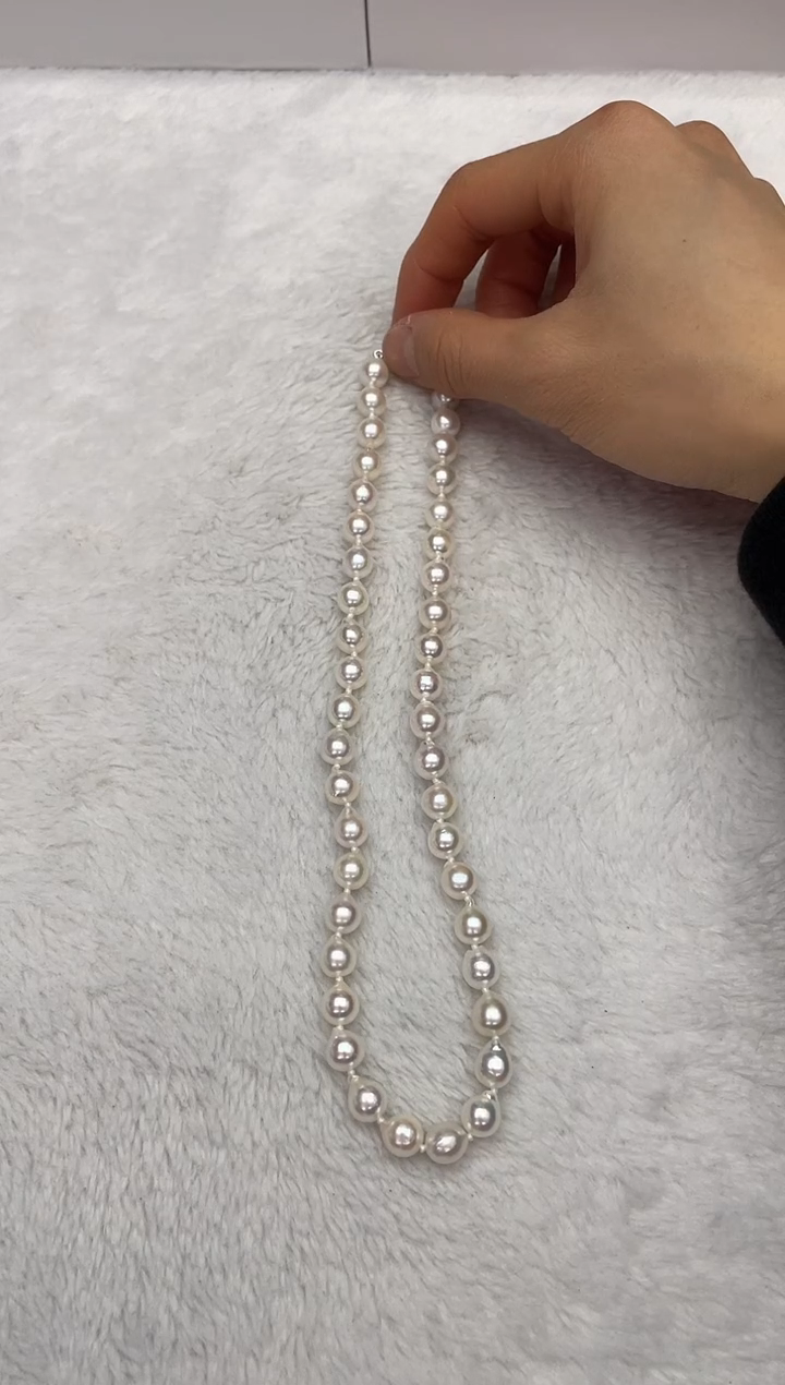 【闪购商品】海水珍珠颈饰未镶嵌AK8-8.5mm（多样性发一）