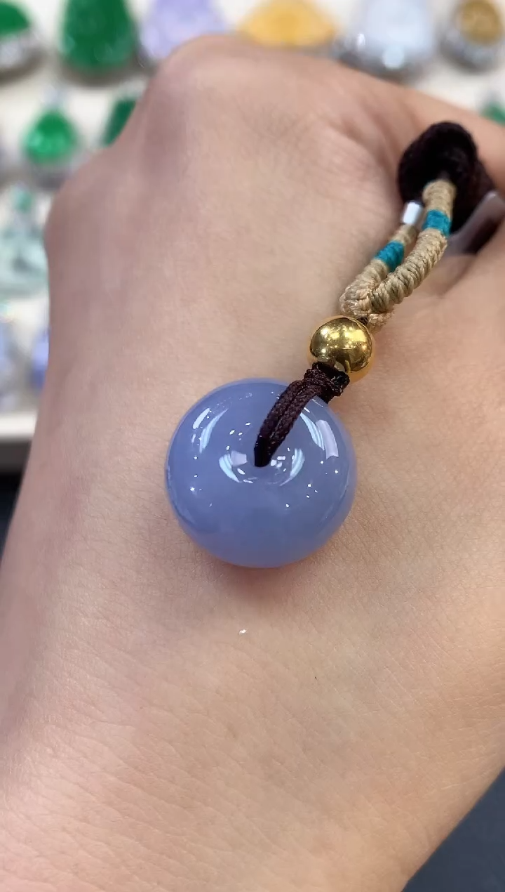 【闪购商品】翡翠吊坠(不含链)未镶嵌B96有色差多样性一件发货