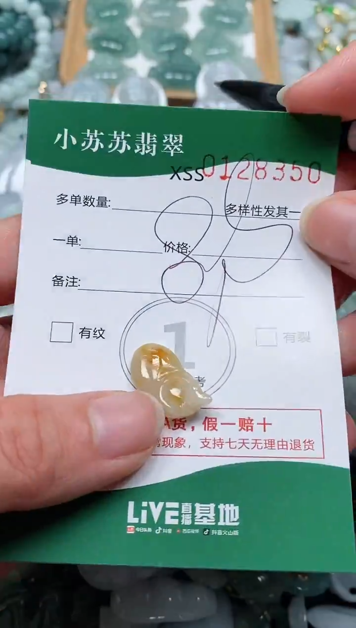 【闪购商品】翡翠颈饰未镶嵌闪购商品0128350