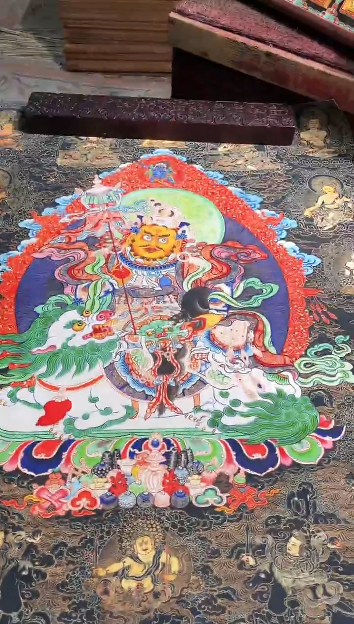 卷轴画 路路的唐卡tk160