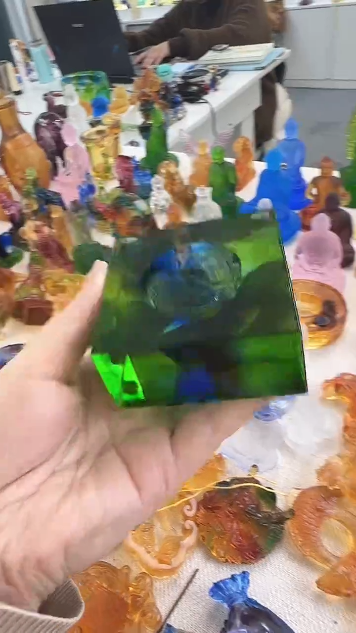 手工艺品琉璃双鱼