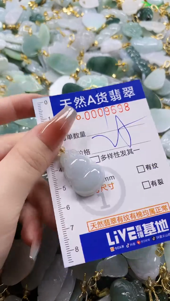 颈饰未镶嵌翡翠天然A货翡翠