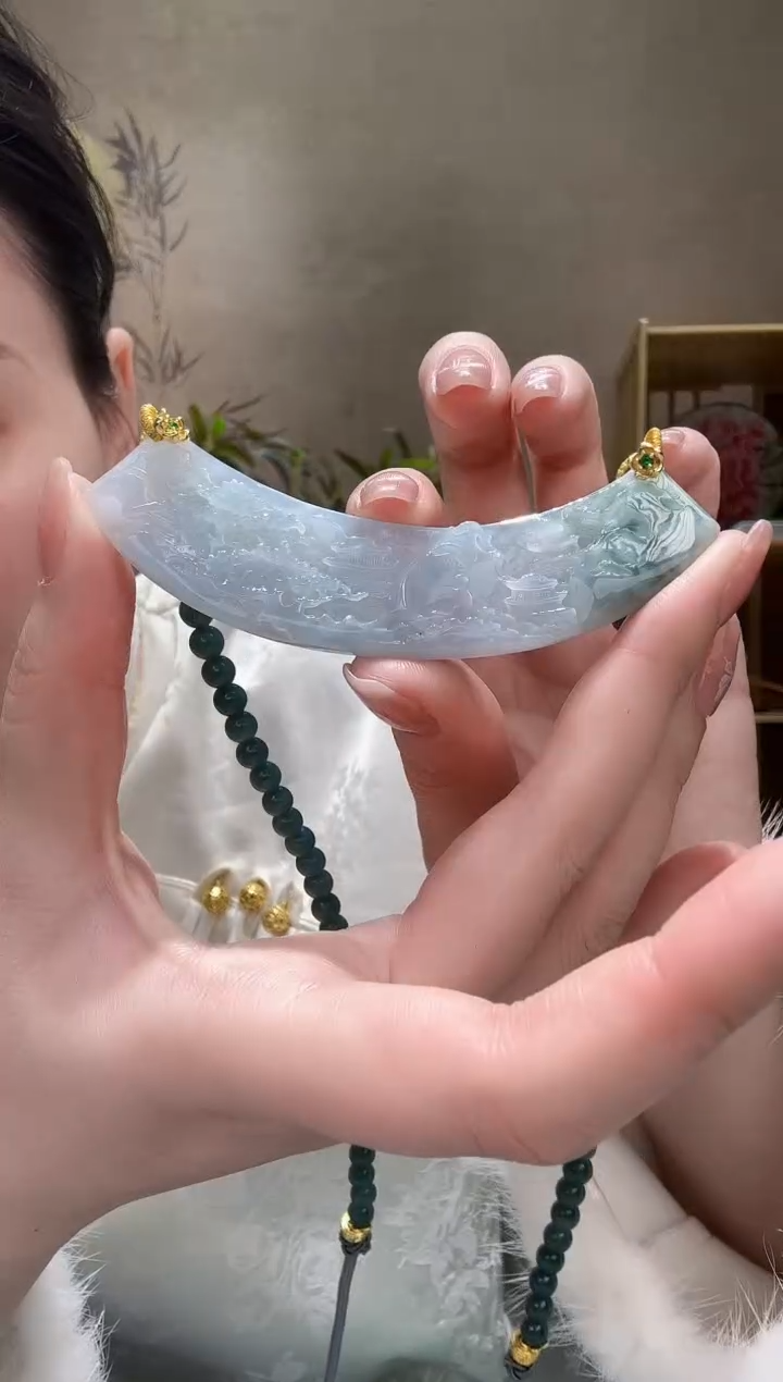 【闪购商品】翡翠颈饰未镶嵌吊坠