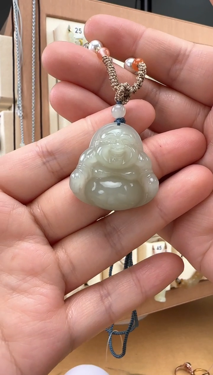 【闪购商品】和田玉颈饰未镶嵌30佛公