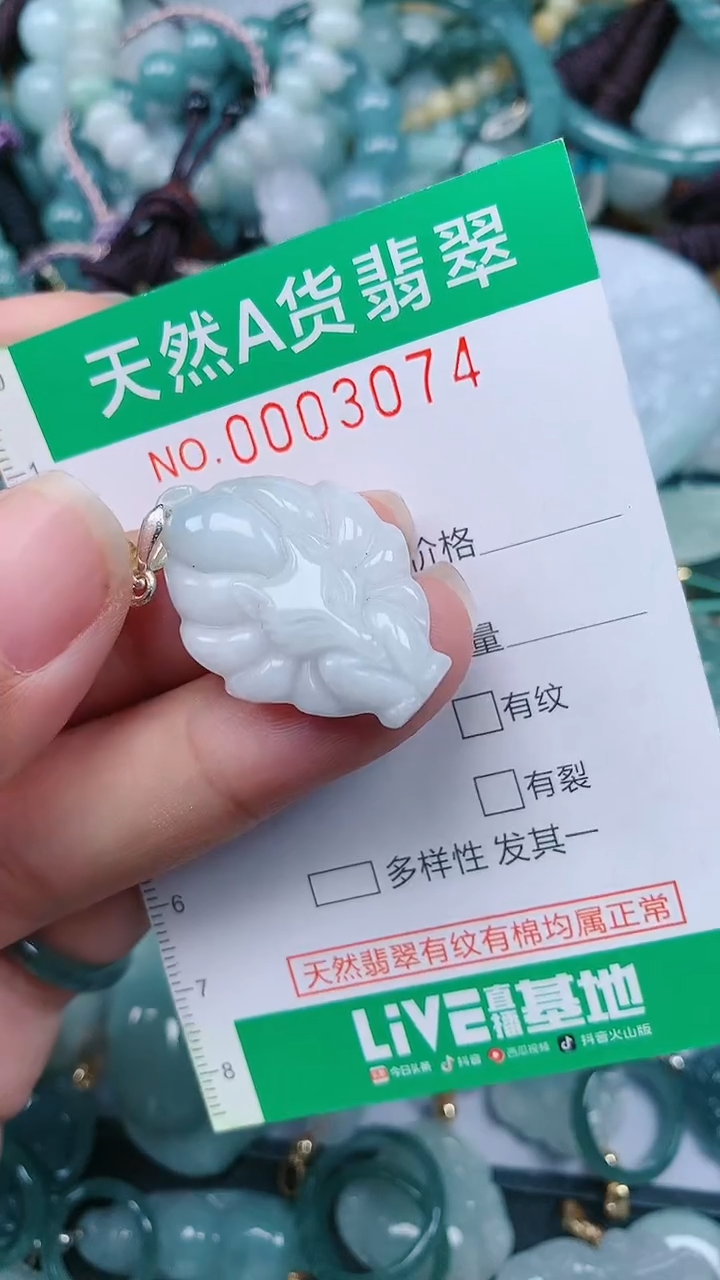 颈饰未镶嵌翡翠.0003074
