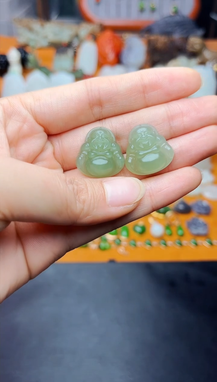 【闪购商品】和田玉颈饰未镶嵌佛公多样性拍一发一