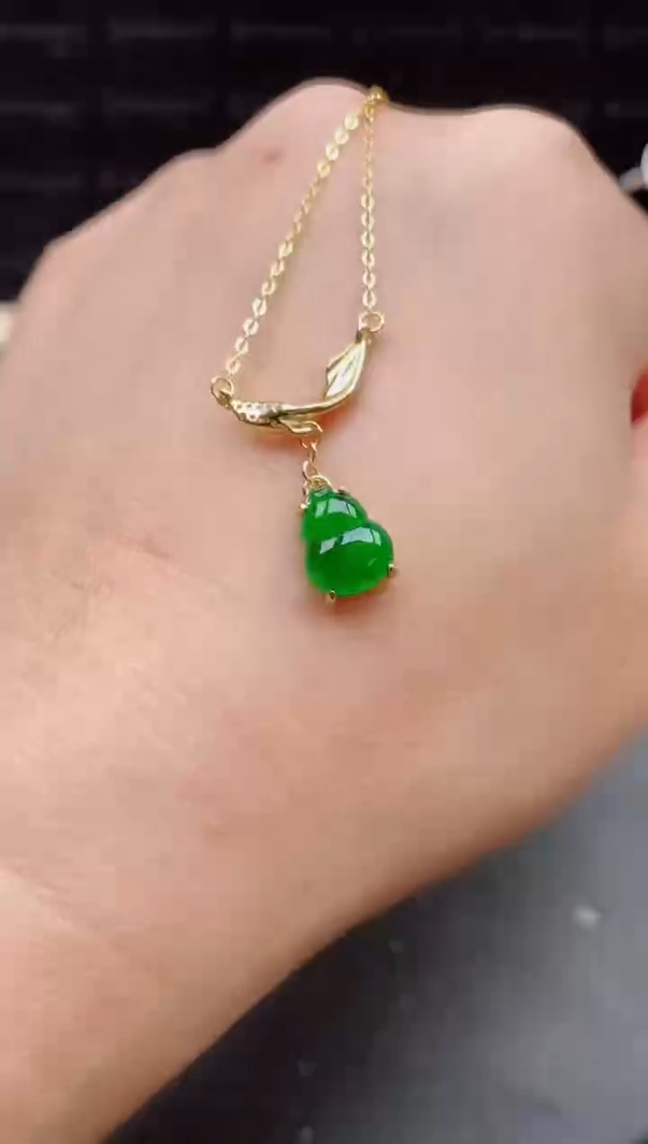 【闪购商品】翡翠颈饰银S925镶嵌121212