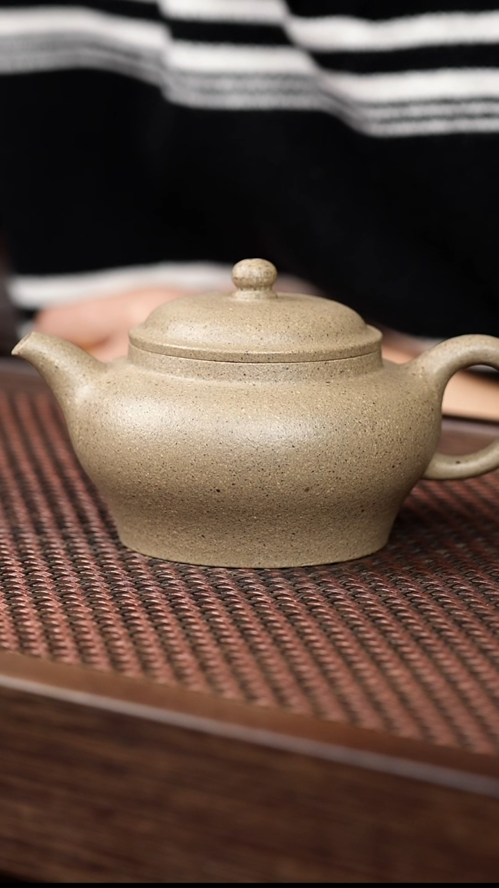 茶壶紫砂青降坡潘壶