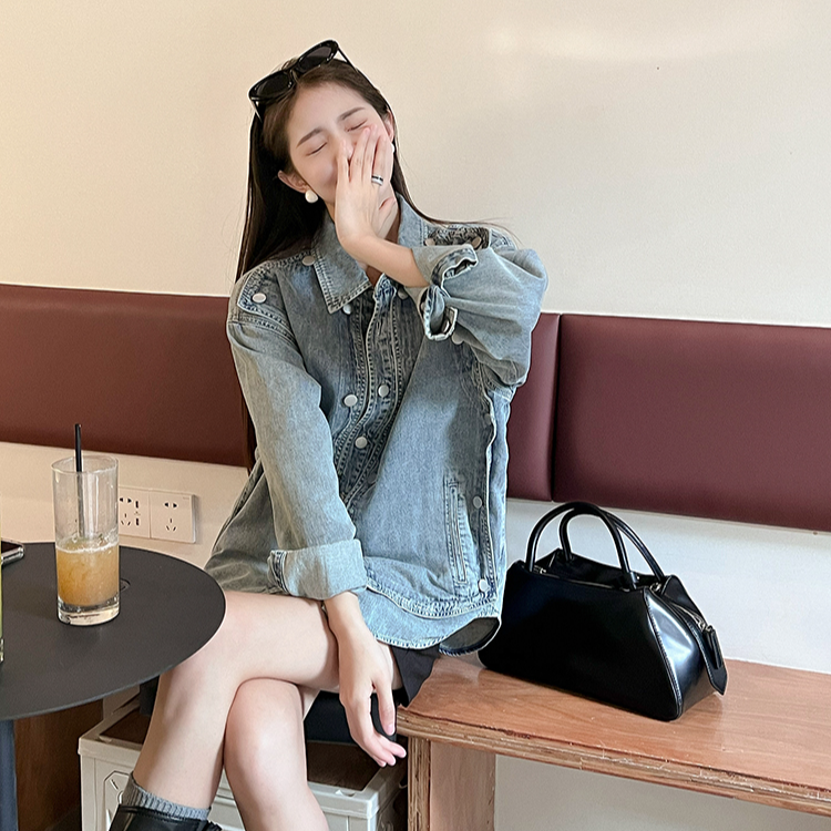 【断码捡漏】美洋MEIYANG 假两件牛仔衬衫