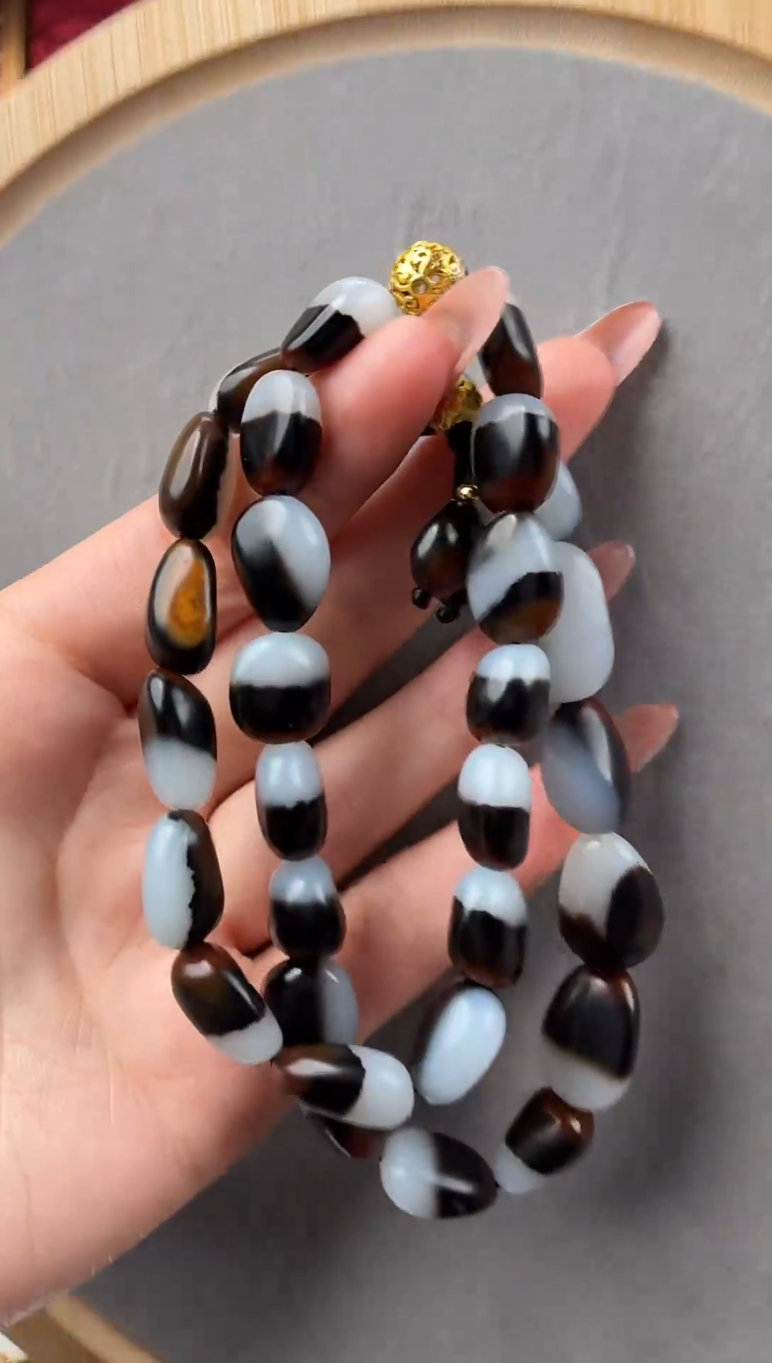 颈饰未镶嵌和田玉天*  